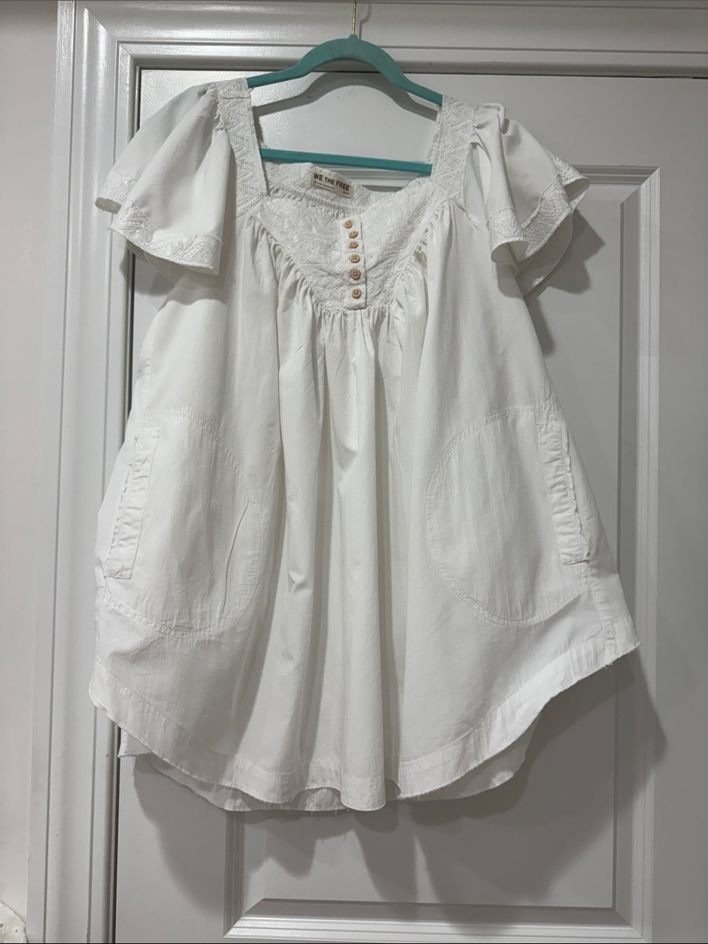 We the Free Tunic Riley Embroidered Tunic in Size  Medium